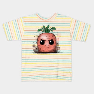 Grumpy Carrot Kids T-Shirt