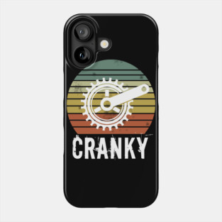 Bicycle Cranky Retro Vintage Gift For Cycling Lovers Phone Case