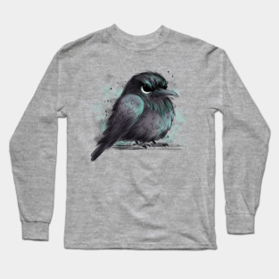 Grumpy Crow Long Sleeve T-Shirt