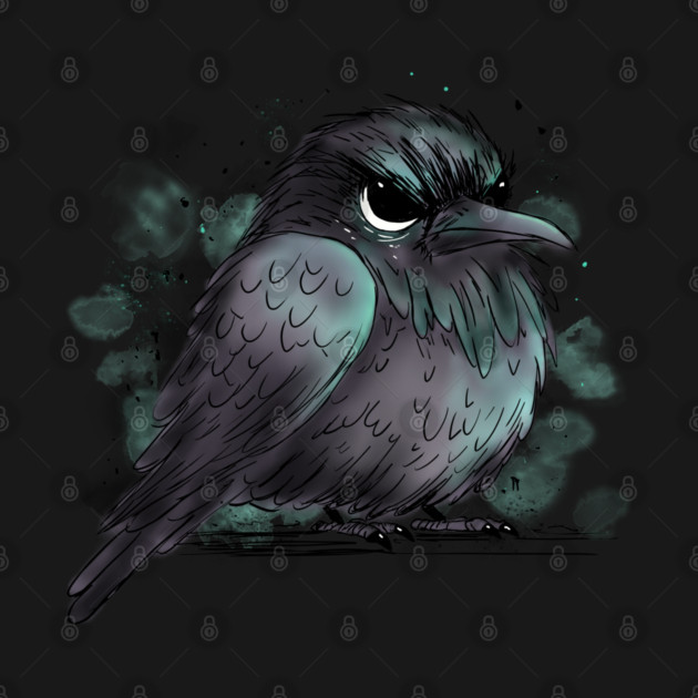 Grumpy Crow by H. R. Sinclair