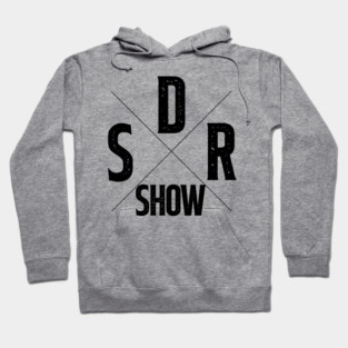 SDR Show with Big Jay Oakerson & Ralph Sutton Cross - Black Logo Hoodie