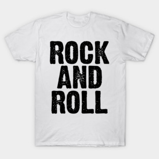 rock and roll bold logo T-Shirt