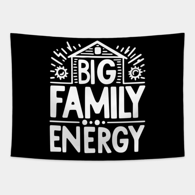 Big Family Energy Tapestry by Frank Ring