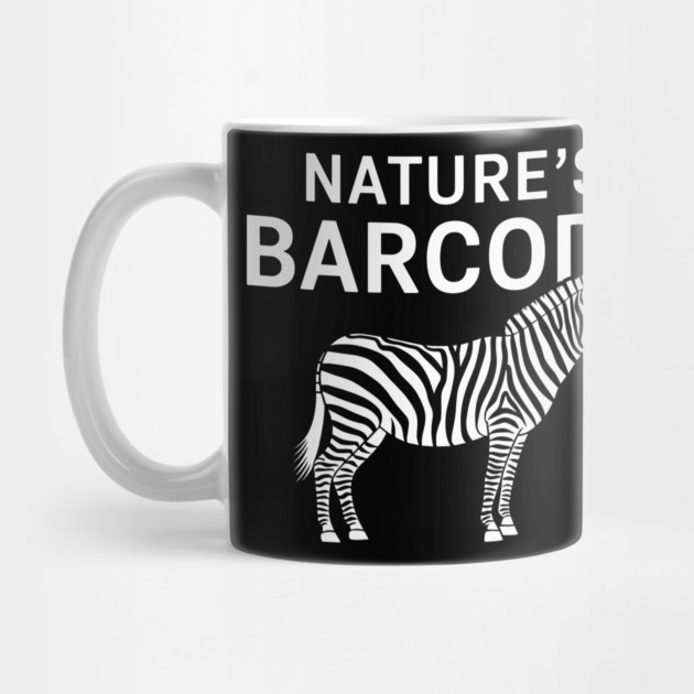 Nature's Barcode Zebra Stripes Wildlife Humor by Anticorporati