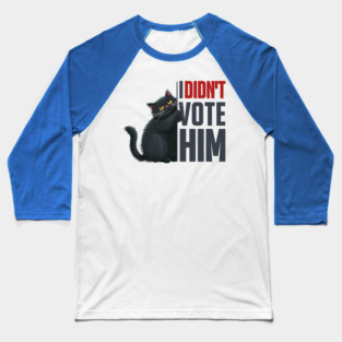 Not-My-President Baseball T-Shirt