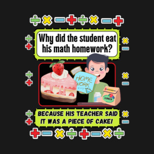 Math Teacher Joke Shirt T-Shirt