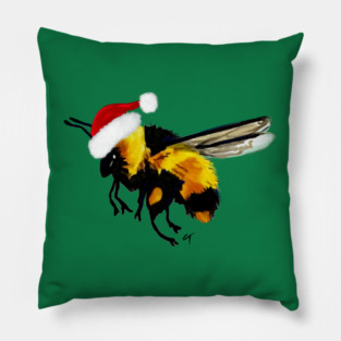 Santa Bumblebee Pillow