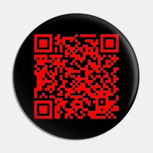 Fuck-You-Qr-Code Pin