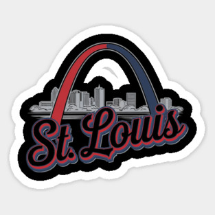 St. Louis Gateway Arch, Iconic City Pride Sticker