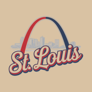 St. Louis Gateway Arch, Iconic City Pride T-Shirt