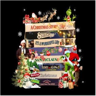 Classic Christmas Movies Grinch Posters and Art