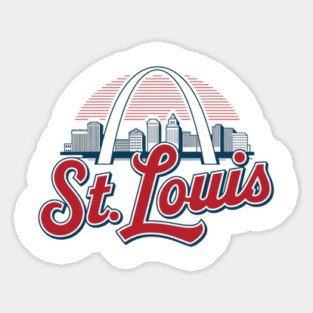 St. Louis Gateway Arch, Iconic City Pride Sticker