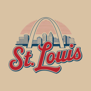 St. Louis Gateway Arch, Iconic City Pride T-Shirt