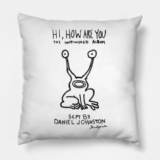 Cobain - Daniel Johnston vintage Pillow
