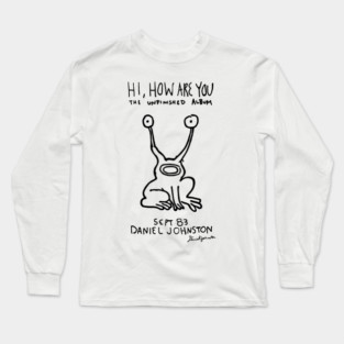 Cobain - Daniel Johnston vintage Long Sleeve T-Shirt