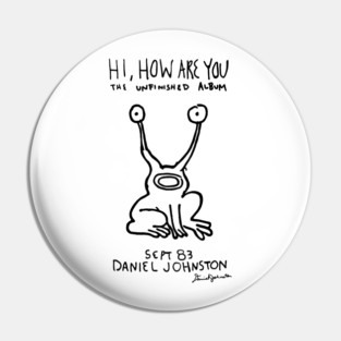 Cobain - Daniel Johnston vintage Pin