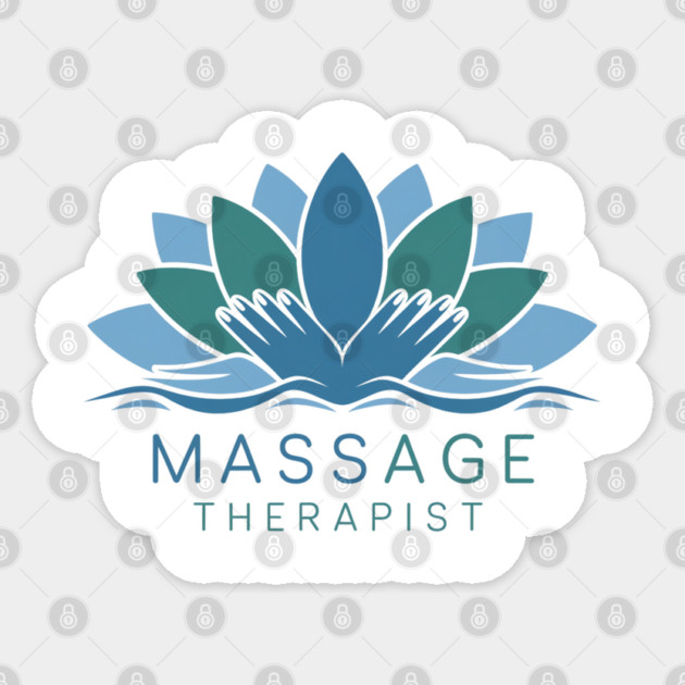 Massage Therapist Sticker by Pixel Threads 