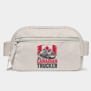 Canadian Trucker, Proud Canadian Truck Driver Bag