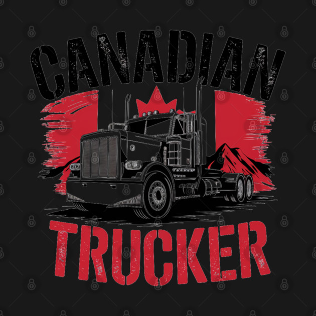 Canadian Trucker by Pixel Threads 