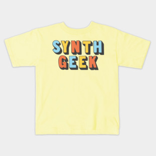 Synth Geek ∆∆∆ Synthesizer Fan gift Kids T-Shirt