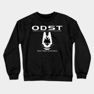 ODST white Crewneck Sweatshirt