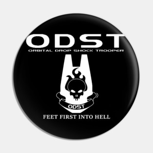 ODST white Pin