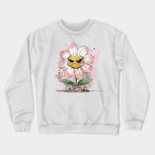 Grumpy Flower Crewneck Sweatshirt