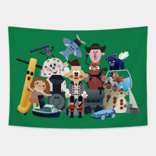 Misfit Menagerie Tapestry