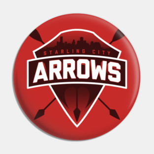 Starling City Arrows (Arsenal) Pin