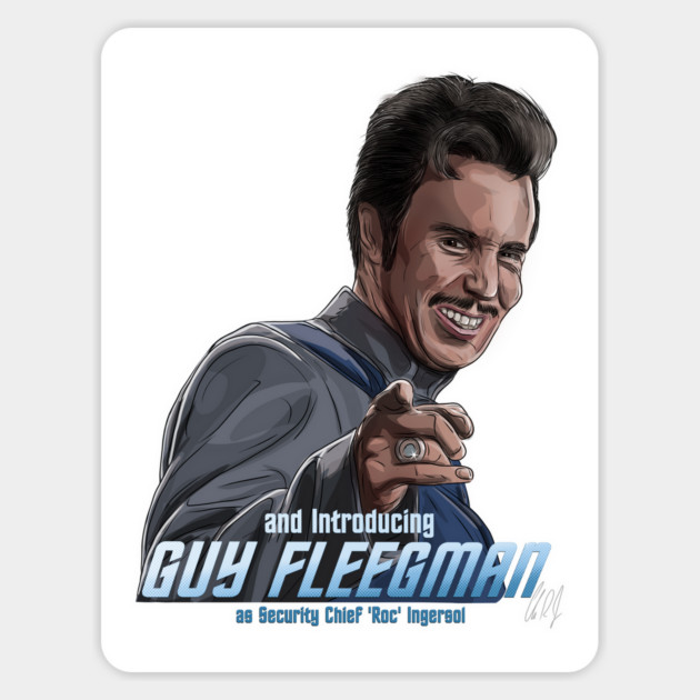 Galaxy Quest: Introducing Guy Fleegman Magnet by 51Deesigns