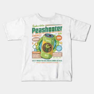 Peashooter Energy Drink Kids T-Shirt