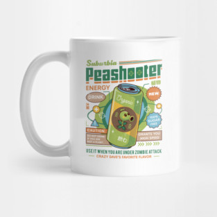 Peashooter Energy Drink Mug