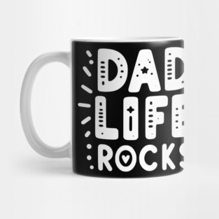 Dad Life Rocks Mug