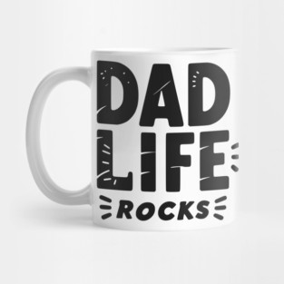Dad Life Rocks Mug