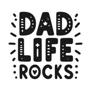 Dad Life Rocks T-Shirt