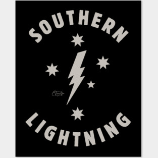 Southern Lightning Posters and Art