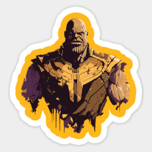 thanos Sticker