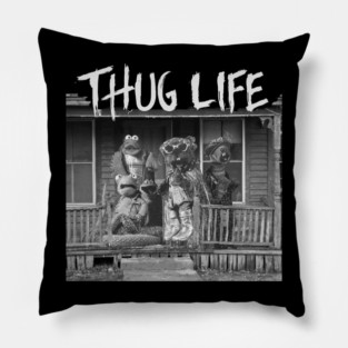 Thug Life Riverbottom Nightmare Band Pillow