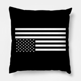 American Flag Upside Down Pillow