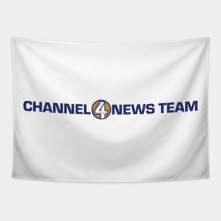 Channel 4 News Team - Anchorman Tapestry