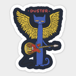 Vintage Angel cat duster Sticker