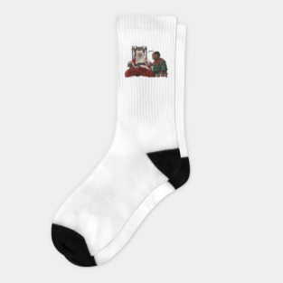 Bad Santa: ah jesus Socks