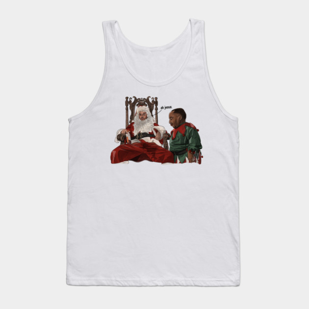 Bad Santa: ah jesus Tank Top by 51Deesigns