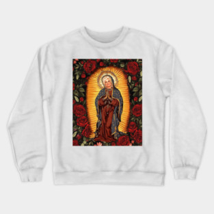Saint Dolly of Guadalupe Crewneck Sweatshirt