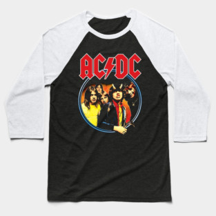 acdc - classic 70s Baseball T-Shirt