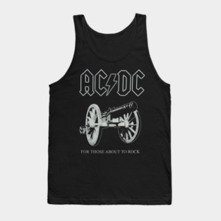 ACDC For Those About To Rock 80s Tank Top