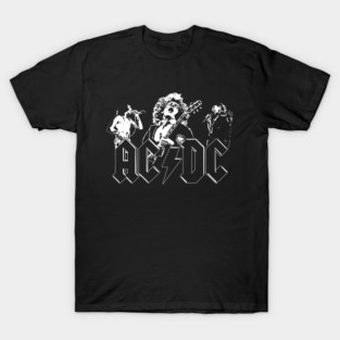acdc retro classic 80s 90s T-Shirt