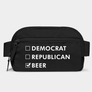 Democrat Republican Beer Funny Bag