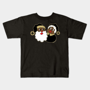 Mr and Mrs Nola Claus Kids T-Shirt