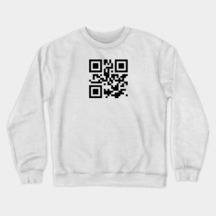 Fuck-You-QR-Code Crewneck Sweatshirt